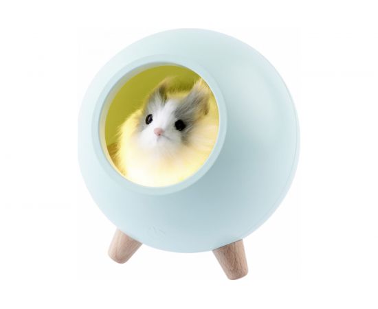 Детский ночник ЭРА светильник светодиодный NLED-468-1W-GR хомяк зеленый, Б0052817 