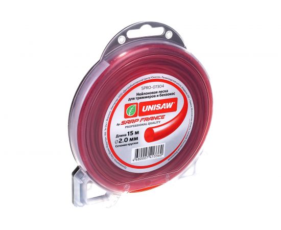 Леска Professional Quality (2 мм, 15 м, круглая) Unisaw SPRO-07304 