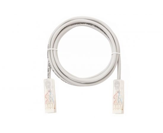 Коммутационный шнур NIKOMAX U/UTP 2 пары, серый, 0,5м NMC-PC2UD00D-005-GY 