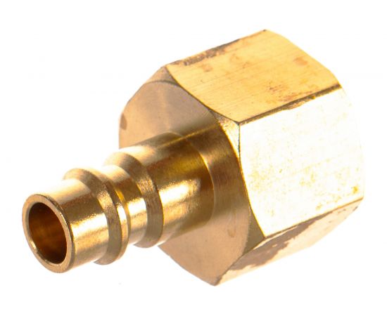 Штуцер для быстроразъема 1/2F в пластиковом держателе ROCKFORCE RF-SE2-4PF:198 