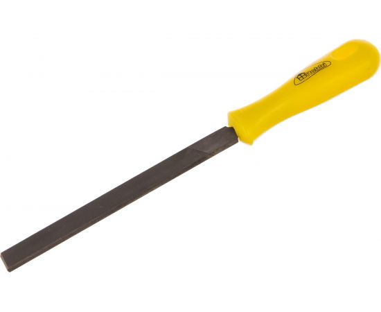 Плоский напильник, тупоносый, пластмассовая рукоятка, 150мм, №3 Hobbi 40-1-209 