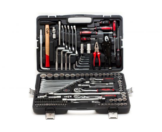 Набор инструмента СЕРВИС КЛЮЧ 142 предмета, 12 граней 12142 