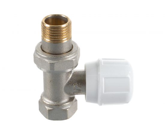 Ручной вентиль ВН 1/2 никелированный с разъёмным соединением Uni-Fitt 150N2000 – изображение 2