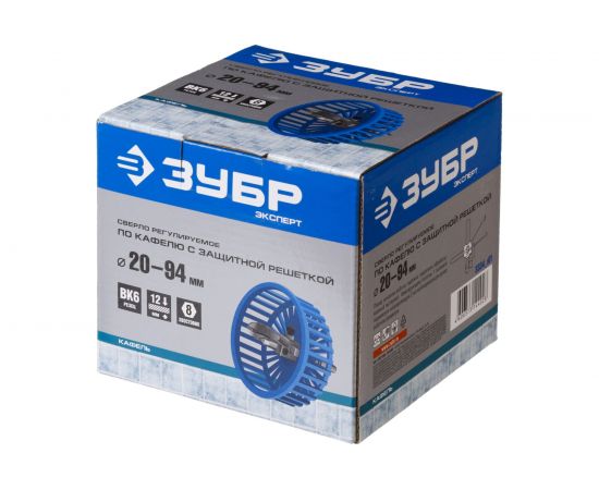 Сверло регулируемое Эксперт Балеринка 20-94 мм Зубр 3334_z01 – изображение 2