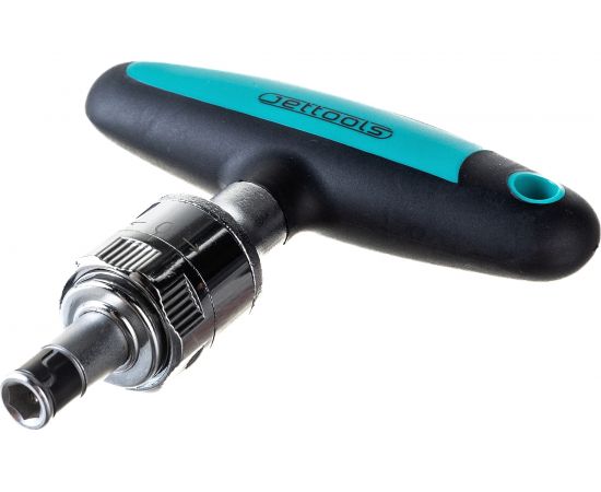 Т-образная отвертка с трещоткой и реверсом 1/4 Jettools H7-7-1414 – изображение 2