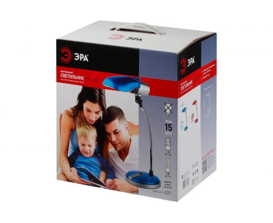 Настольный светильник ЭРА NE-301-E27-15W-GR зеленый Б0005612 – изображение 2