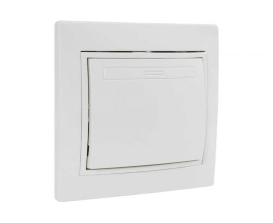 Одноклавишный промежуточный выключатель Jilion белый 9533132 – изображение 3