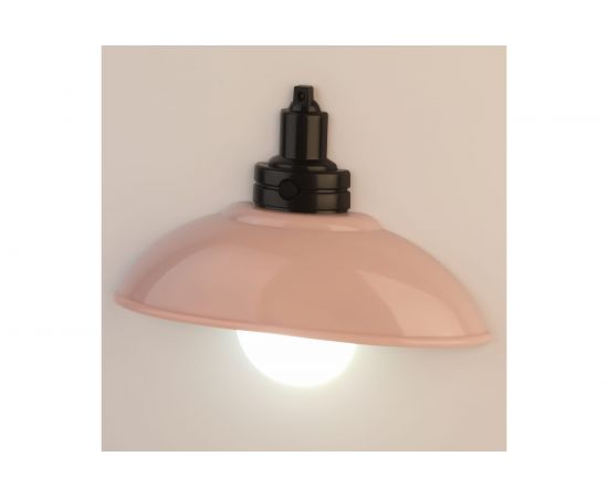 Светодиодный ночник-светильник ЭРА NLED-487-1W-SW-P настенный, на батарейках, с выключателем, розовый, Б0051477 – изображение 3