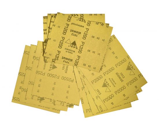 Набор водостойкой наждачной бумаги HANDSIZE Первый Модельный MICROFINE ABRAFORM AF-PM-MICROFINE – изображение 3