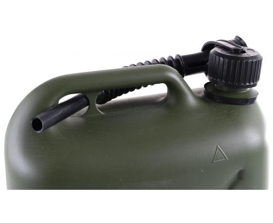 Канистра усиленная пластик ВП, с заливным устройством 10 л для ГСМ АвтоDело 42910 11001 – изображение 4