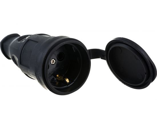 Штепсельный разъем с заглушкой LEZARD 102 2Р+РЕ 1х16А 220-240V 106-0400-0102 – изображение 4