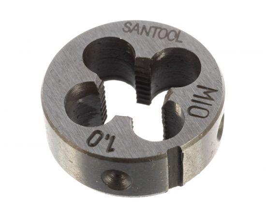 Плашка SANTOOL М10х1,0 032110-010-100 – изображение 4