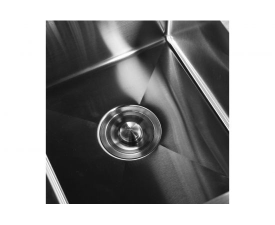 Кухонная мойка из нержавеющей стали WISENT 7851-SL 78x51 см, с раздвижным коландером WW37851-SL/W302644 – изображение 5
