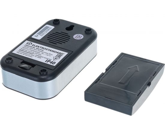 Электрический бытовой дверной звонок Elektrostandard DBQ22M WL 36M IP40 черный a044636 – изображение 5