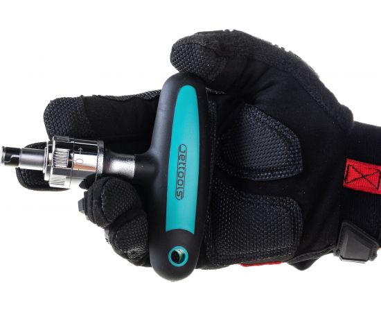 Т-образная отвертка с трещоткой и реверсом 1/4 Jettools H7-7-1414 – изображение 5