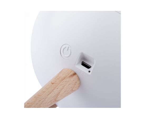 Светодиодный детский светильник ночник ЭРА NLED-467-1W-W котик белый, Б0052814 – изображение 6