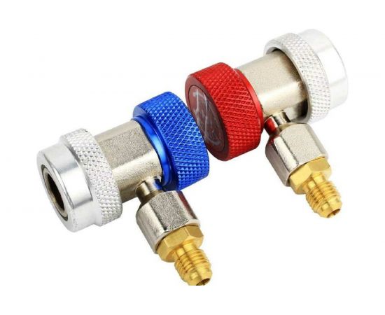 Цифровой манометрический коллектор в комплекте с адаптерами Elitech DMG3 – изображение 6