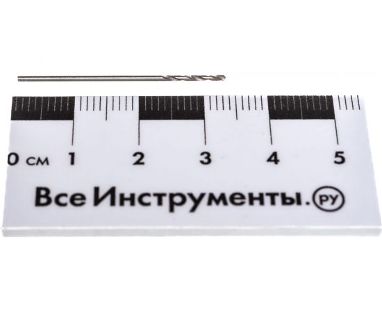 Сверло по металлу (1 мм; Р6М5) Sekira STV 00-00003986 – изображение 6