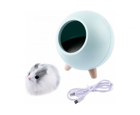 Детский ночник ЭРА светильник светодиодный NLED-468-1W-GR хомяк зеленый, Б0052817 – изображение 7