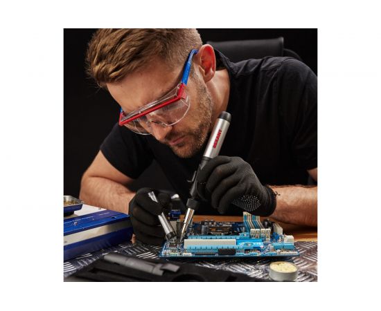 Газовый паяльник с пьезоподжигом REXANT 17 мл, 11 предметов 12-0505 – изображение 8