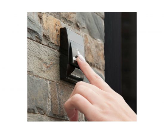 Электрический бытовой дверной звонок Elektrostandard DBQ22M WL 36M IP40 черный a044636 – изображение 8