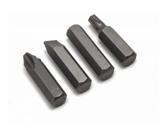 Набор бит 4 предмета для ударной отвертки СЕРВИС КЛЮЧ 76504 