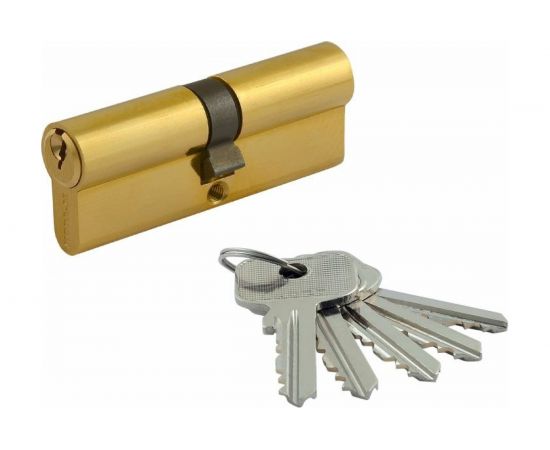 Цилиндровый механизм НОРА-М ЕСО Z Л-80 40-40 латунь 15282 