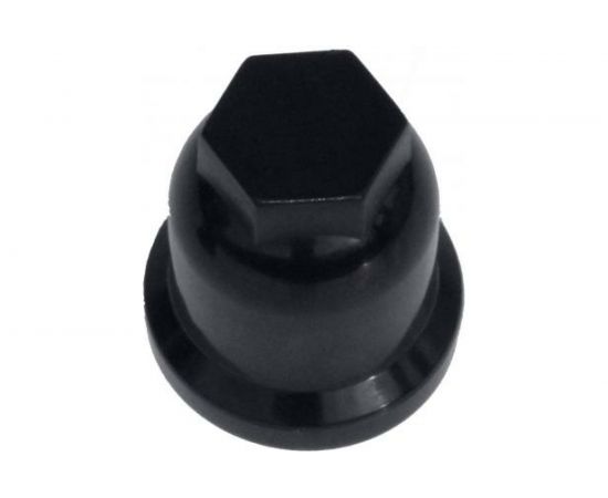 Колпачок на колёсную гайку ДАЛИ-авто 32 мм, высокий, чёрный (20 шт. в упаковке) DA-01428 