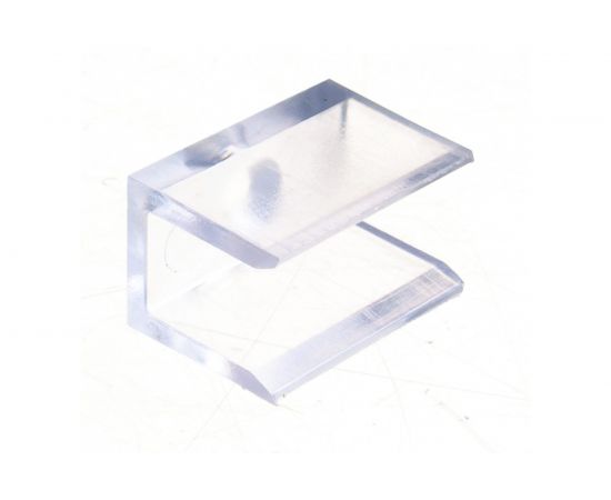 Монтажная клипса для NeonLine ELF 8мм, боковой изгиб 10 штук Clip-NL-8-side 