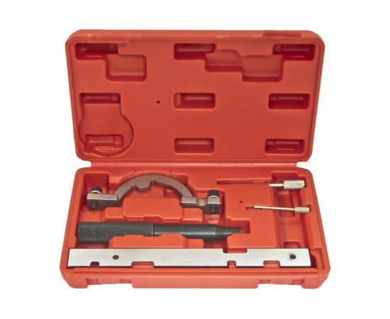 Набор фиксаторов для обслуживания двигателей Opel/Vauxhall, 5 предметов в кейсе ЭВРИКА ER-86909 