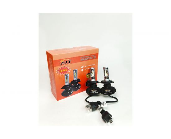 Светодиодные автолампы MYX Light S1 H4, 12-24 В, 18 Вт, CSP 1860, 6000 K, 2 шт. 010304 