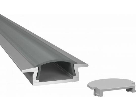 Алюминиевый профиль ArdyLight встраиваемый ALS-31549 anod 2.0 с экраном комплект 50097-1 