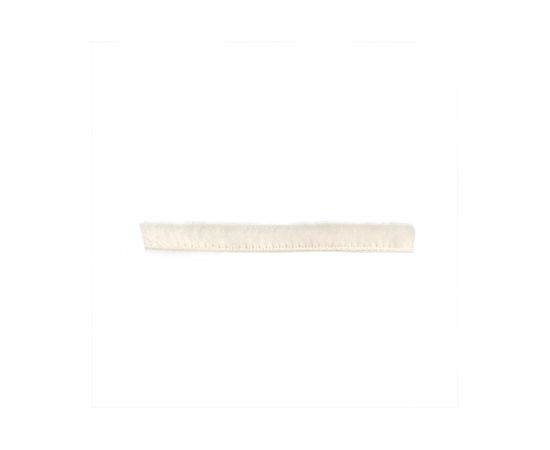 Щеточный уплотнитель Mebax 7х6 белый, в пакете, на пленке, 6 м 00-00001458 