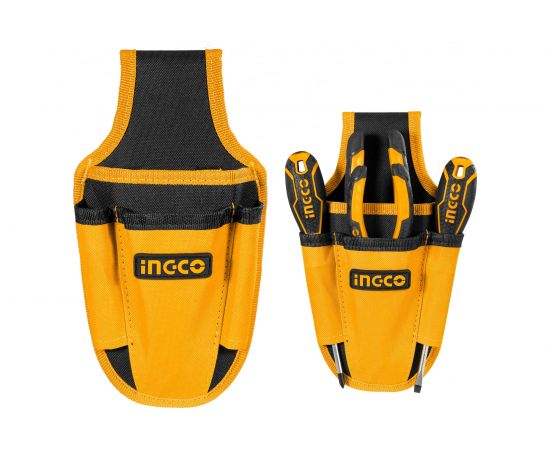 Поясная сумка для инструментов INGCO 4 кармана HTBP04011 