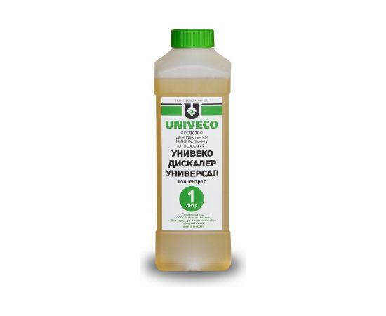 Очиститель известковых отложений УНИВЕКО ДИСКАЛЕР Универсал (кислотный концентрат) 1л 4620002841010 