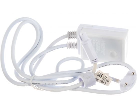 Светодиодная гирлянда NEON-NIGHT Сеть 8 реж 2х1.5м 288 LED на прозр проводе тёплый-белый 215-046 – изображение 2