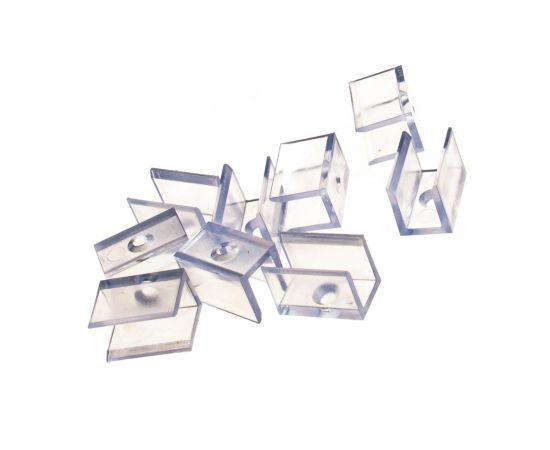 Монтажная клипса для NeonLine ELF 8мм, боковой изгиб 10 штук Clip-NL-8-side – изображение 2