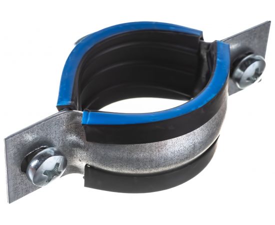 Хомут с гайкой Невский Крепеж оцинк. с резин. уплотн. 1 32-35 мм 818792:44 – изображение 2