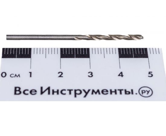 Сверло по металлу (2 шт; 2х49х24 мм; Р6М5) СИБРТЕХ 72203 – изображение 3