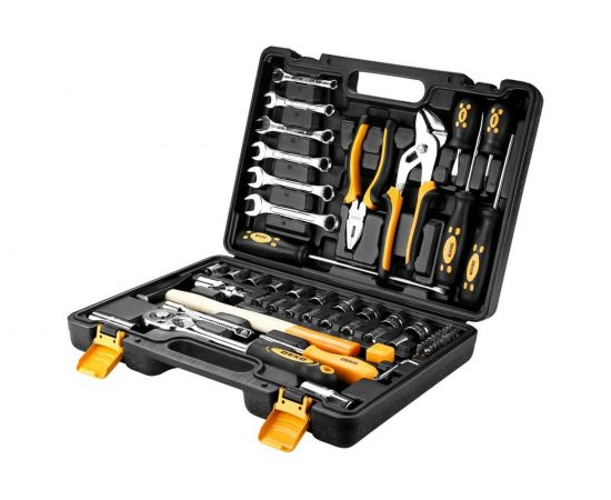 Универсальный набор инструмента для дома и авто в чемодане DEKO DKMT63 065-0731 – изображение 3