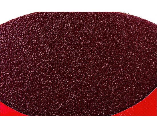 Круг абразивный на ворсовой подложке под липучку (5 шт; 150 мм; P80) MATRIX 73884 – изображение 3