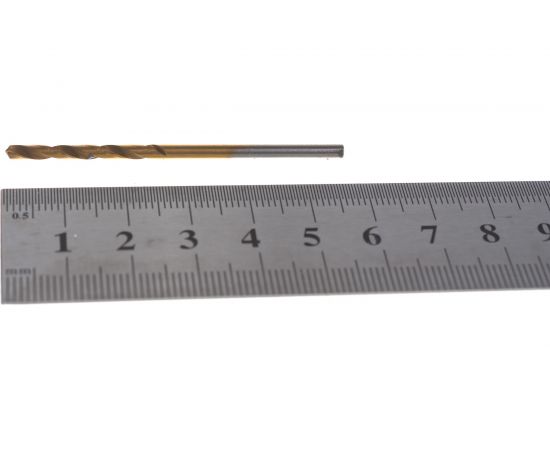 Сверло по металлу нитрид-титановое покрытие 2.5 мм РОССНА Р860220 – изображение 3