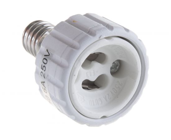 Переходник Uniel LH14-GU10L с цоколя Е14 на GU10 - PBT 6470 – изображение 3