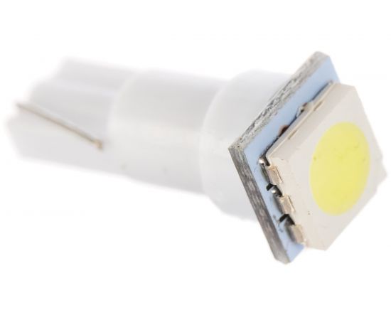 Автолампа диод SKYWAY T5, 12V, 1 SMD, блистер, без цоколя, 1-контакт, 2 шт. S08201357 – изображение 3