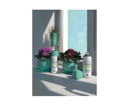 Декоративная аэрозольная краска CORALINO LIGHT Волшебная мята CL1007 – изображение 3