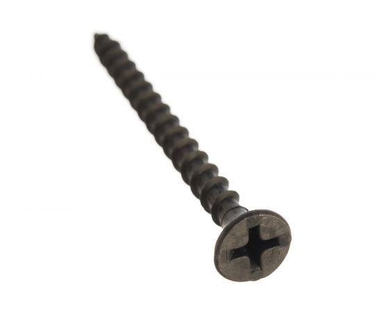 Саморез Качественный КРЕПЕЖ 3,5х51 потай, крупная резьба, оксид 1 кг 1000811 КЧ – изображение 3