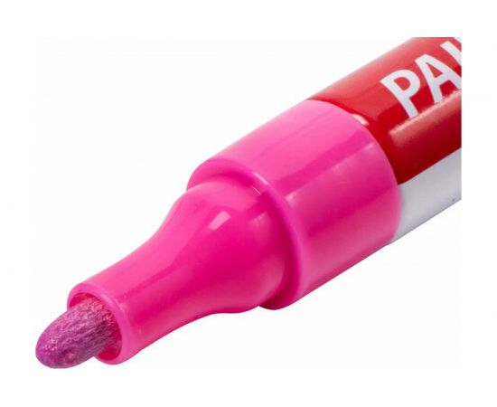 Лаковый маркер-краска BRAUBERG EXTRA paint marker 4 мм, розовый, улучшенная нитрооснова 151986 – изображение 4