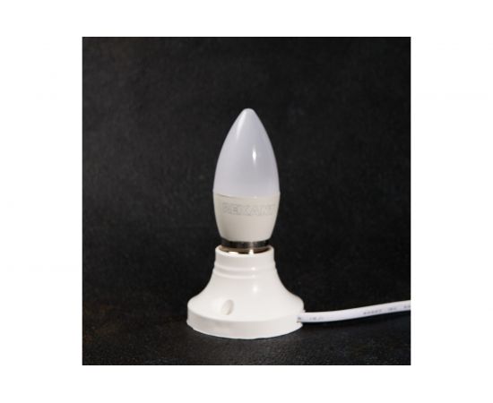 Светодиодная лампа REXANT Свеча 7,5Вт E27 713лм 4000K нейтральный свет 604-021 – изображение 4