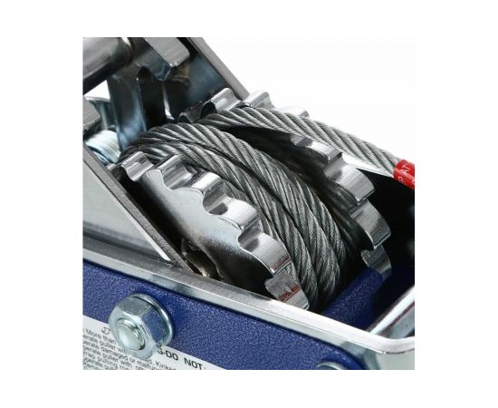 Угловая лебедка SKRAB (трос) 4т НР-147D, в кейсе 26447 – изображение 4