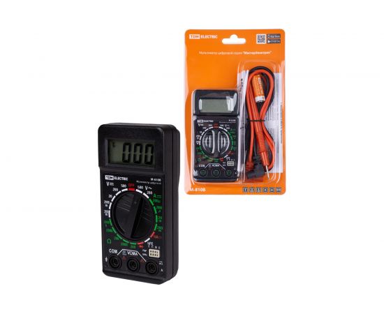 Цифровой мультиметр TDM МастерЭлектрик М-810В SQ1005-0009 – изображение 4